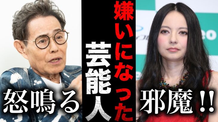 【動画】性格悪い…会って嫌いになった芸能人・有名人