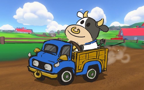 マリカ開発者「このウシの絵でウシの参戦を決めた」