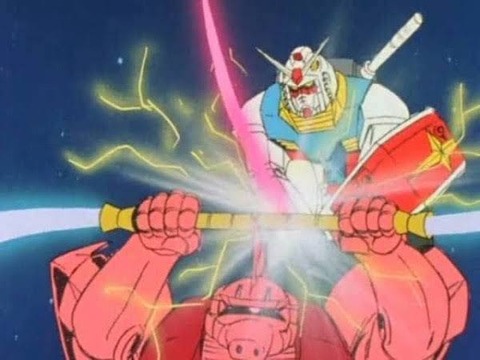 ガンダム>ゲルググ>ガンキャノン>軽キャノン>ジム>ドム>ザク