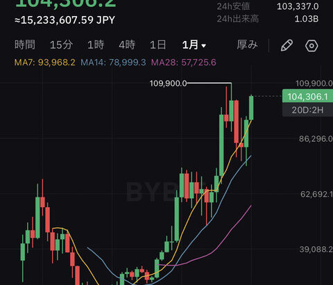 とりあえずビットコイン80万円買っといた