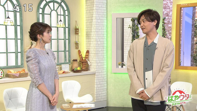 宮崎あずさアナ　シースルー！！