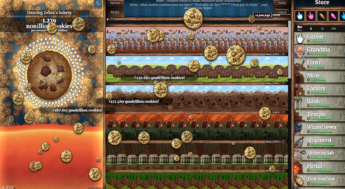 【朗報】伝説の放置クリッカーゲーム「Cookie Clicker」がPS/Switch登場か？