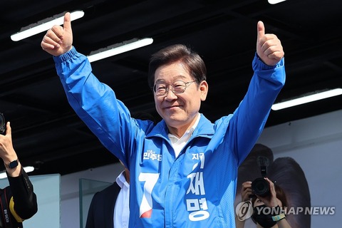 韓国大統領選　李在明氏「日本と戦うべきものは戦い協力すべき」