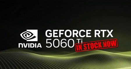 【朗報】「RTX5060Ti」、普通に買えてしまう。これからのミドルPCの定番品か！？