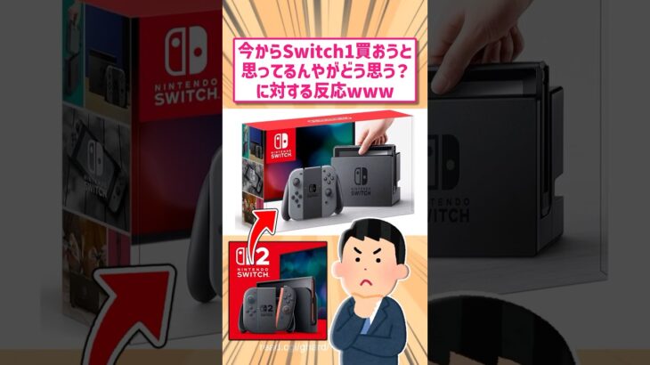 【動画】任天堂switch2発売されるけどswitch買うのダメかな?に対する反応www       スレ