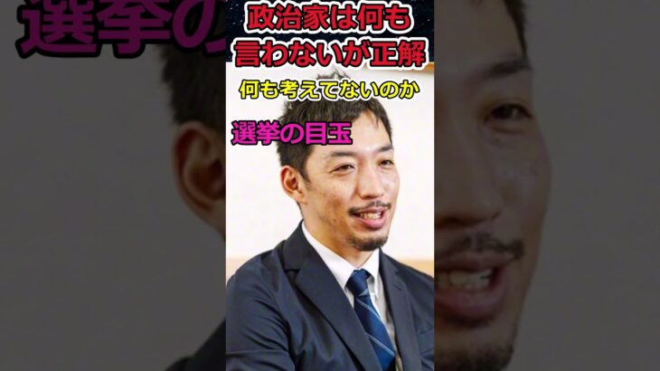 【Twitter】政治家は何も言わないのが正解!?⇒志が無い政治家は辞めてくれ!