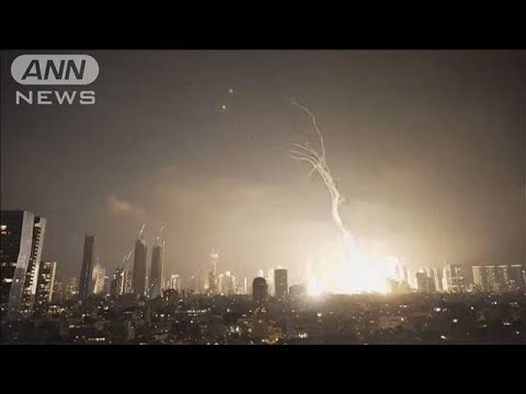 【驚愕】イランがイスラエルに向け100発以上のミサイルを発射