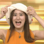 宮本真智アナ　ノースリーブで脇全開！！