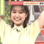 松岡朱里アナのストレッチ！！【GIF動画あり】