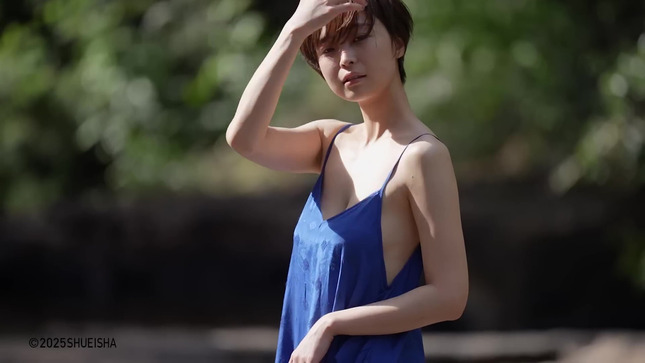 渡邊渚アナ　ノーブラ衣装の巨乳、谷間、ハミ乳！！【GIF動画あり】