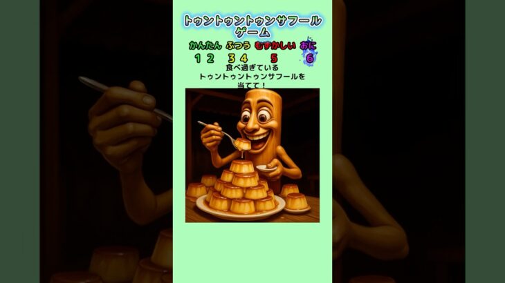 【仰天】食べ過ぎているトゥントゥントゥンサフールを当てて!