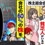 【驚愕】土方服で株主総会に出席したら同級生令嬢に遭遇「パパ、貧乏人がいるw」「貧乏人は帰れ」右「一応、大株主だけど」「なら全株売ってみれば」