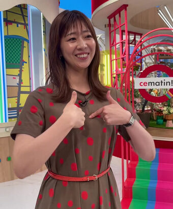 虎谷温子アナ　セクシーに踊る！！【GIF動画あり】