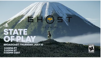 【ゴースト・オブ・ヨウテイ】7月11日早朝、あのハードメーカーが新作ゲームの最新情報を”直接”発表する番組を放送