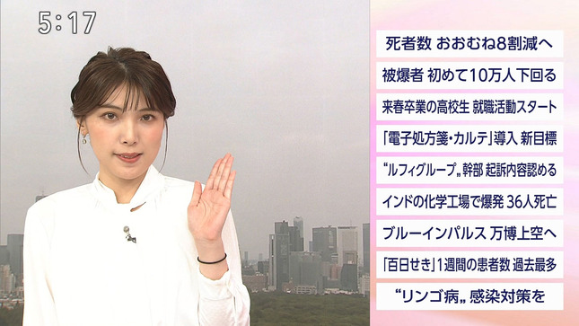 豊島実季アナ　おはよう日本