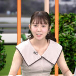 冨田有紀アナ　ノースリーブ脇！！