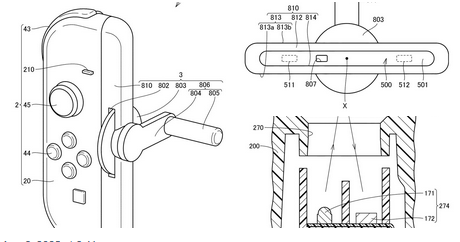 【特許】Switch 2用の機械式クランクとスクロールホイール