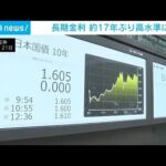【経済】1.610%に達した長期金利！今後の展望は？