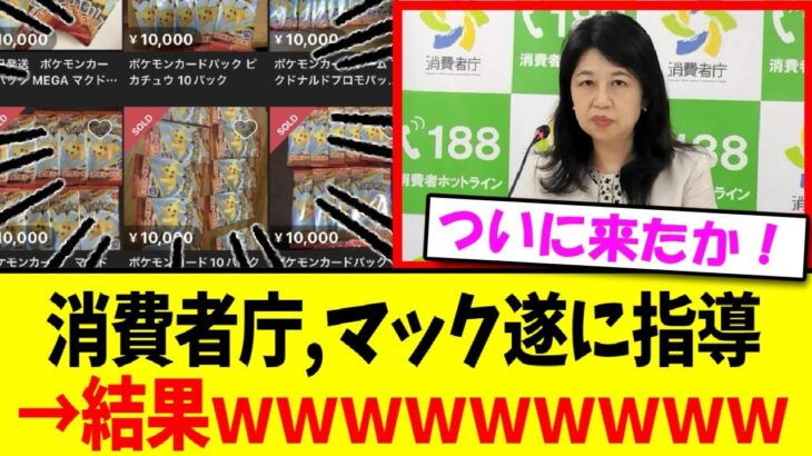 【社会】メルカリのポケカ転売問題に消費者庁が指導した理由とは？