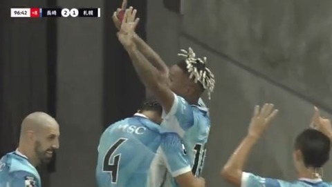 「マテちゃん最高すぎる」長崎 平和祈念マッチで逆転勝利!後半ATにMFマテウス・ジェズスが劇的な逆転ゴール‼札幌に2-1で勝利し3試合ぶりの白星