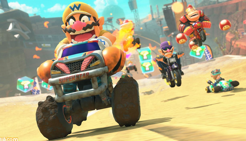 (´・ω・｀)ニンテンドー64以来のマリオカートやってるんだけど