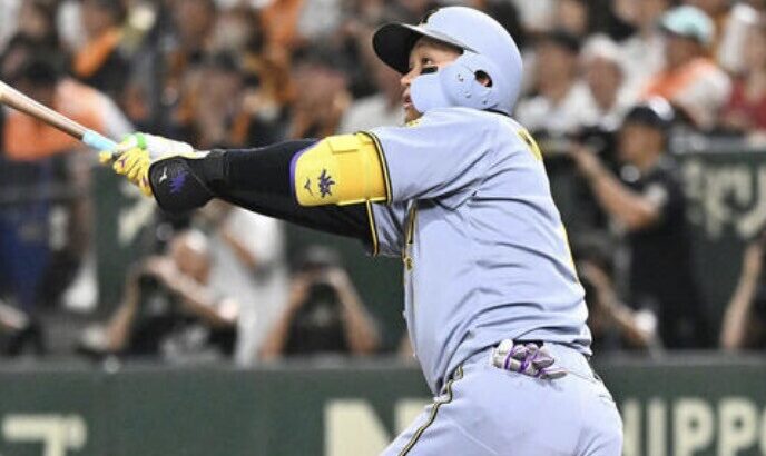 森下翔太、１ヶ月ぶり(7月15日)のホームランでスランプ脱出なるか？