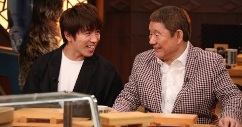 【悲報】野獣先輩、ビートたけしだった