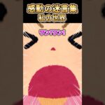 【動画】㊗️530万再生突破感動の迷言集〜私の世界〜