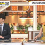 小川彩佳アナ　ニット ＆ ノースリーブで胸元くっきり！！