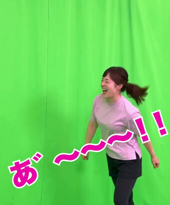 水卜麻美アナ　上手く体操ができなくて切れる！！【GIF動画あり】