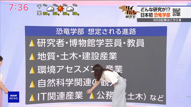 豊島実季アナ　おはよう日本　NHKニュース