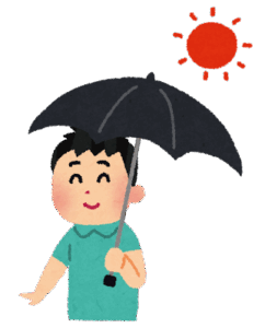 【朗報】日傘男子、増えまくる