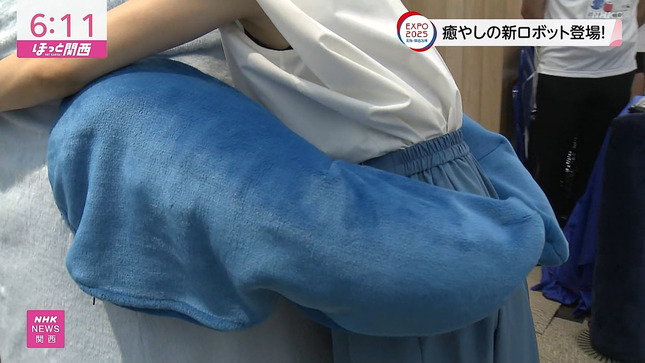木村穂乃アナ　袖口から中が丸見え！！【GIF動画あり】