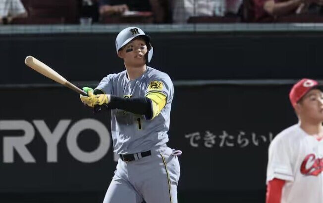 【速報】森下翔太さん、22号ツーランホームランwww