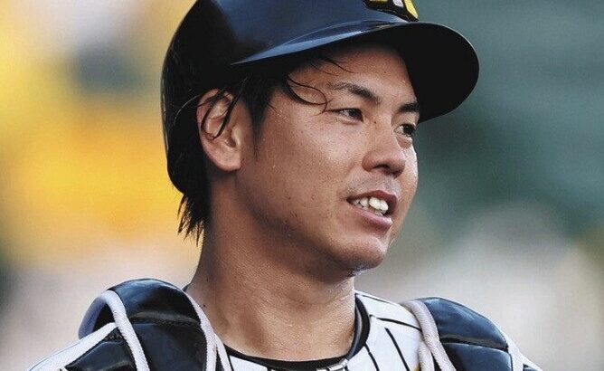 スタメンマスクの梅野隆太郎さん、完封リレーで抑える
