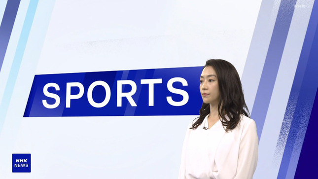 副島萌生アナ　NHKニュース7