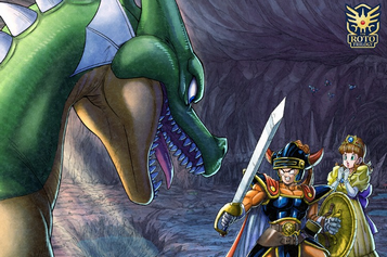【画像】『ドラクエ』鳥山顔だ！リメイク最新イラストに衝撃　ドラゴンと勇者の一戦描き「やっぱこれよ！」