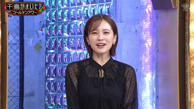 河出奈都美アナ　シースルー！！