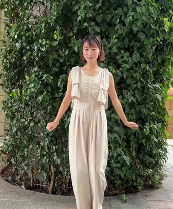 今井春花キャスター　ノースリーブの巨乳が揺れる！！【GIF動画あり】