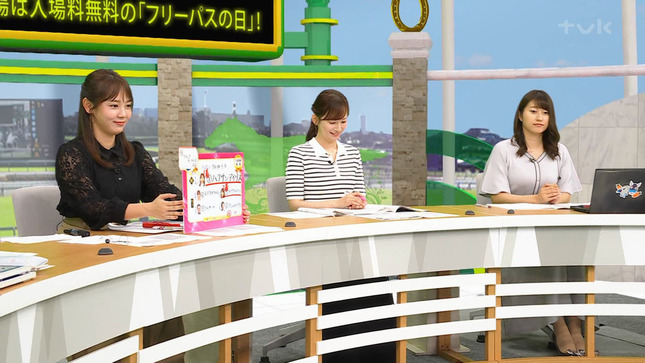 皆藤愛子アナ、森千晴アナ、三浦凪沙記者 　BSイレブン競馬中継