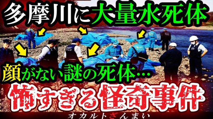 【マジかよ】[緊急事態]テレビで報道されない恐怖の真相…多摩川で正体不明の水●体が連続発見された心霊怪奇事件5選