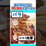 【驚愕】〆の出汁茶漬け!豚丼発祥の地で特上豚丼を食べるぞw