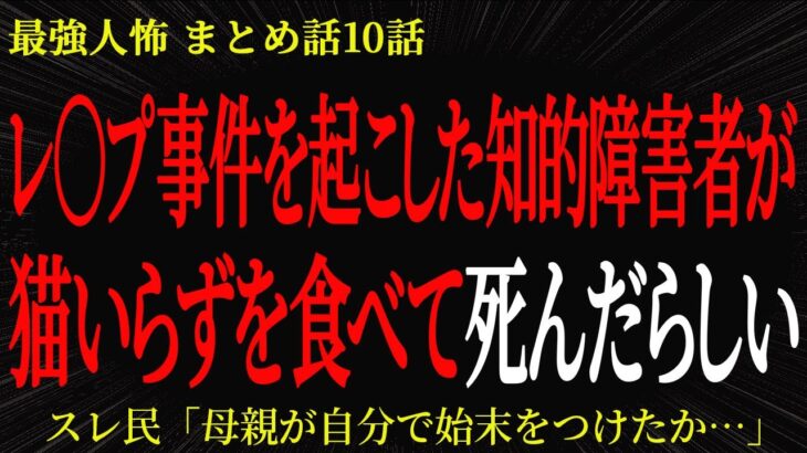 【動画】レ〇プ事件を起こした知的障害者が猫いらずを食べて死んだらしい