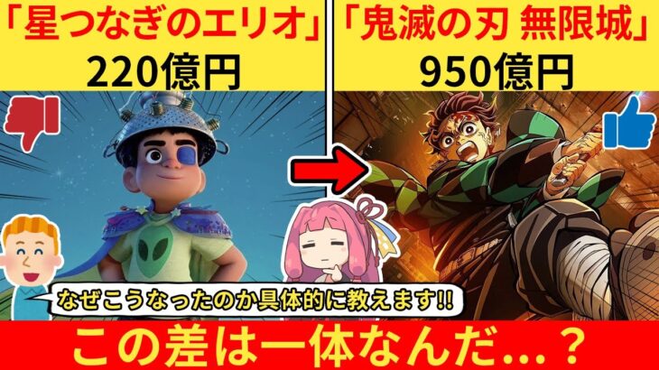 【仰天】外国人さん「なぜ王者のピクサー映画が鬼滅の刃に負けたの?」→海外オタク、それはね…