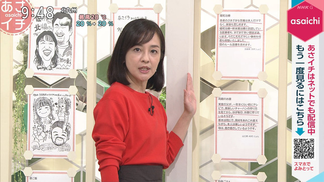 鈴木奈穂子アナ　あさイチ