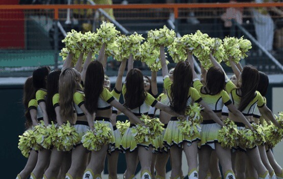 タイガースガールズ、すごい膨らみの子が発見される