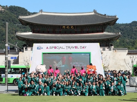 韓国観光公社　外国人観光客招き「イカゲーム」体験イベント開催