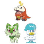 炎タイプ←リザードン　水タイプ←ゲッコウガ　草タイプ←？