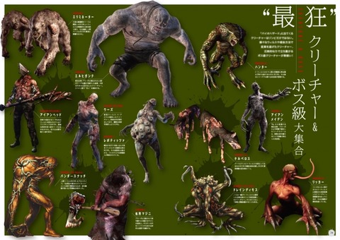 『ホラーゲーム』のモンスターにちゃんとした名前ついてるの興醒めだよな？