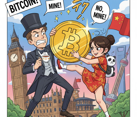 イギリス、中国人のビットコイン1兆円を押収し自分のモノにしようとしていることが判明。中国返還要求